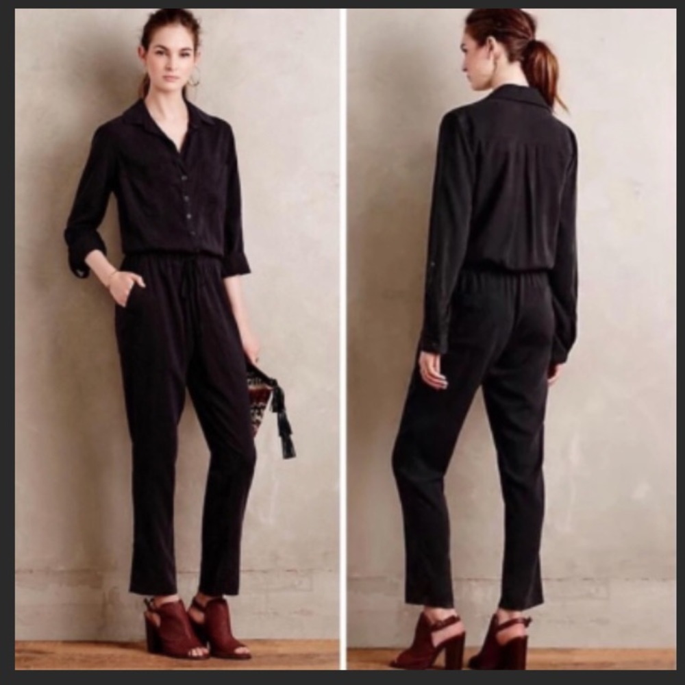 Cloth and Stone Black Romper